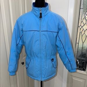 Obermeyer Insulated Ski Jacket Juniors 16 | Blue Nylon Winter Snow Coat